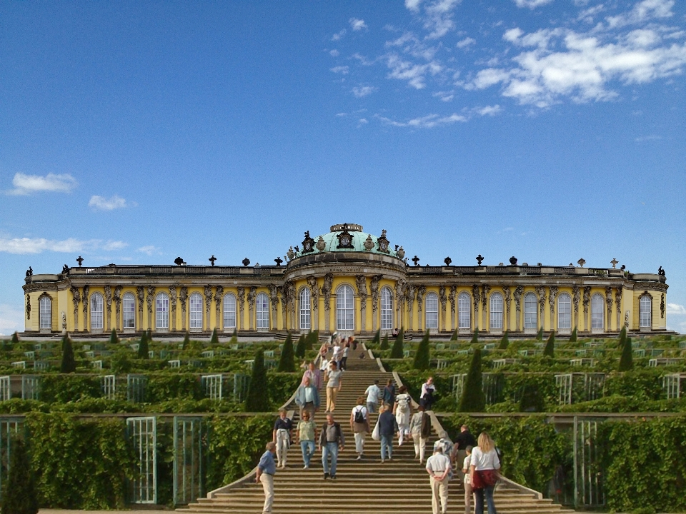 Die architektur gebäude chateau
 palast