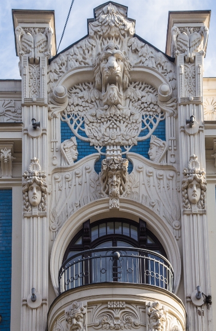 Architettura edificio statua facciata
