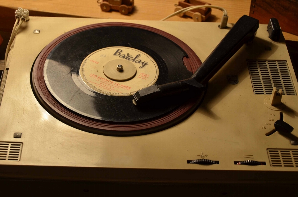 Musique disque marché aux puces
 de gramophone
