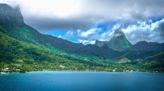 Landscape sea nature ocean Photo