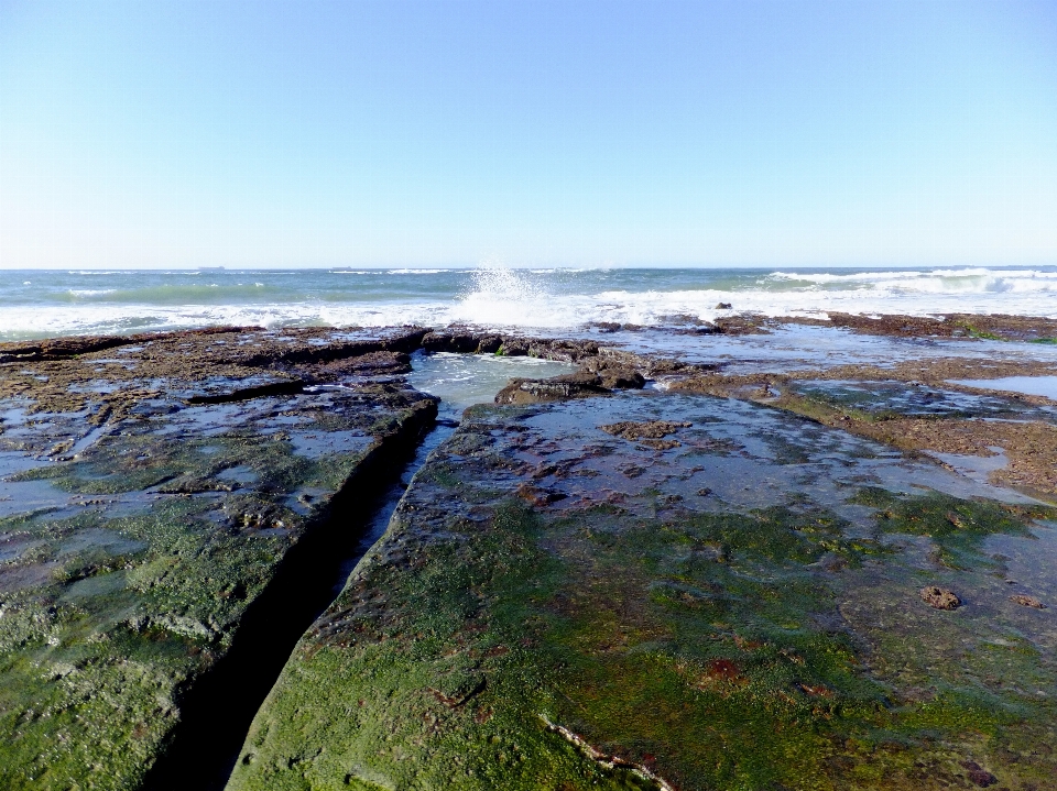 Pantai lanskap laut pesisir