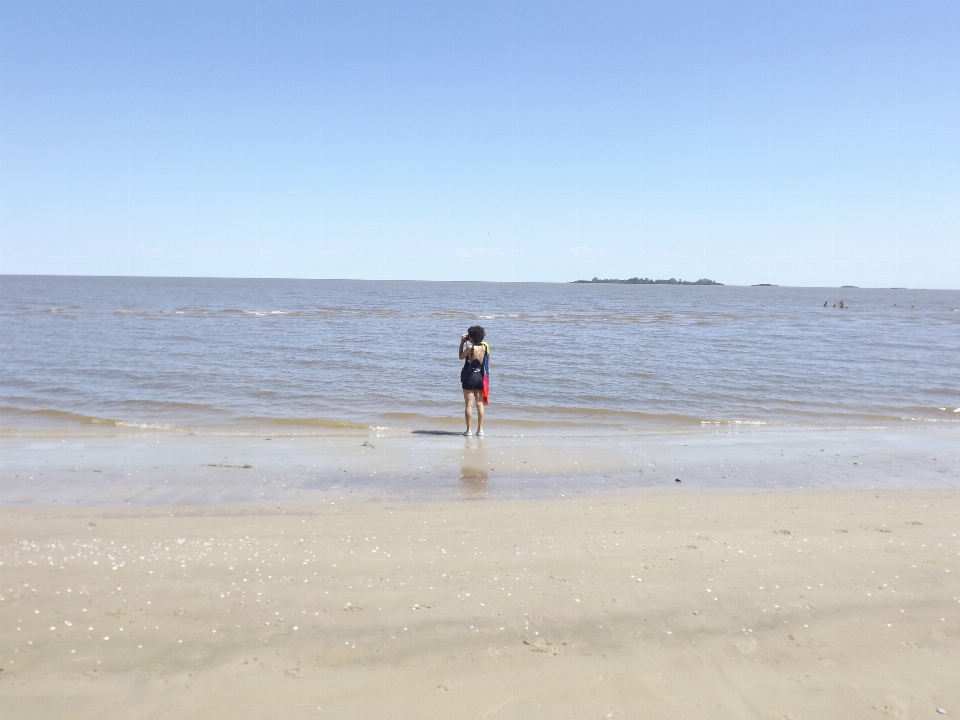 Pantai lanskap laut pesisir