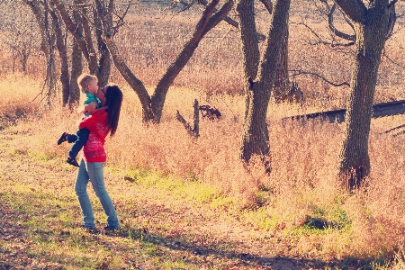 Tree nature forest people Photo