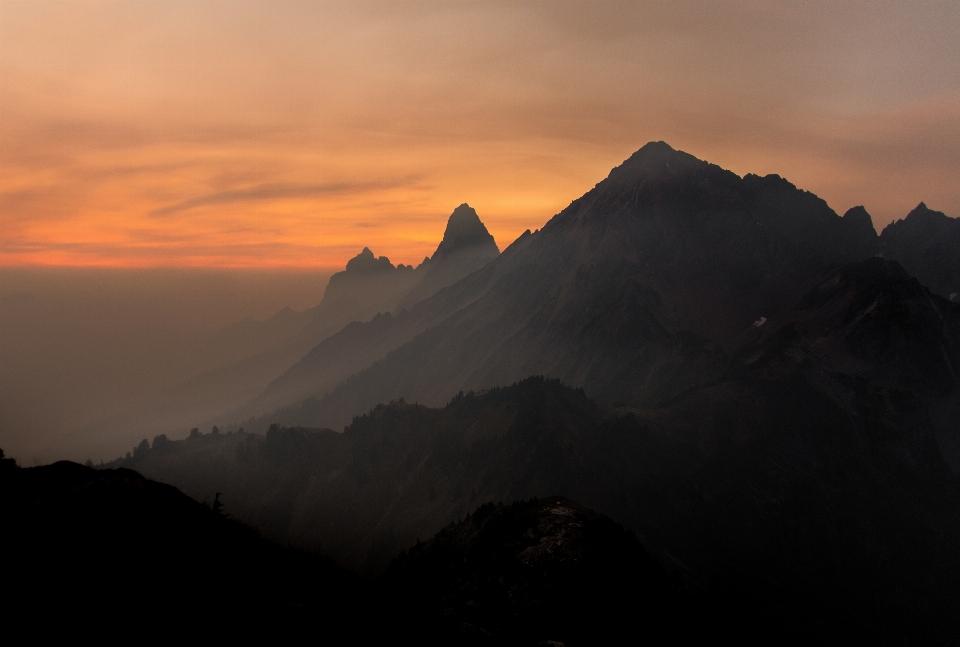 景观 自然 山 云