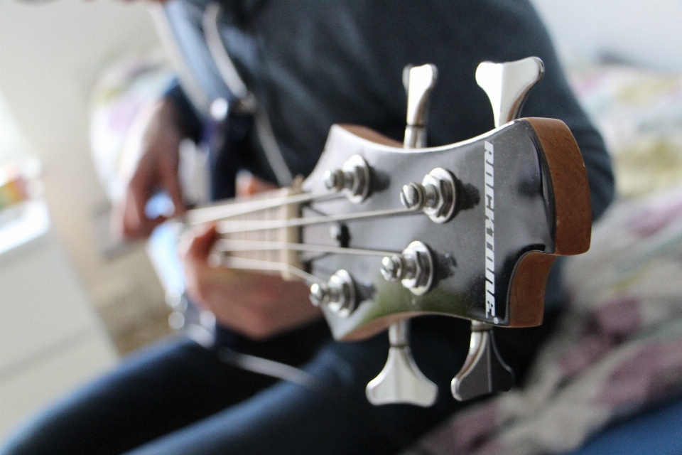 Ręka muzyka gitara instrument