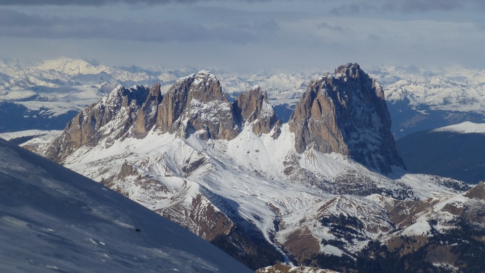 Montanha neve inverno aventura