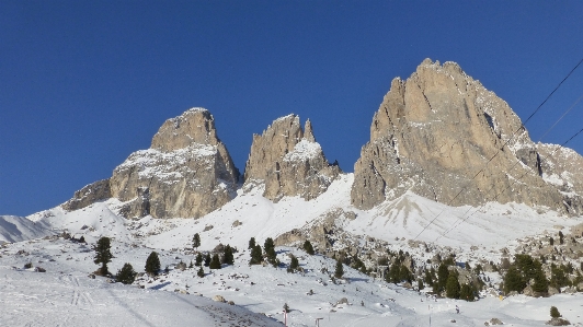 Mountain snow winter range Photo