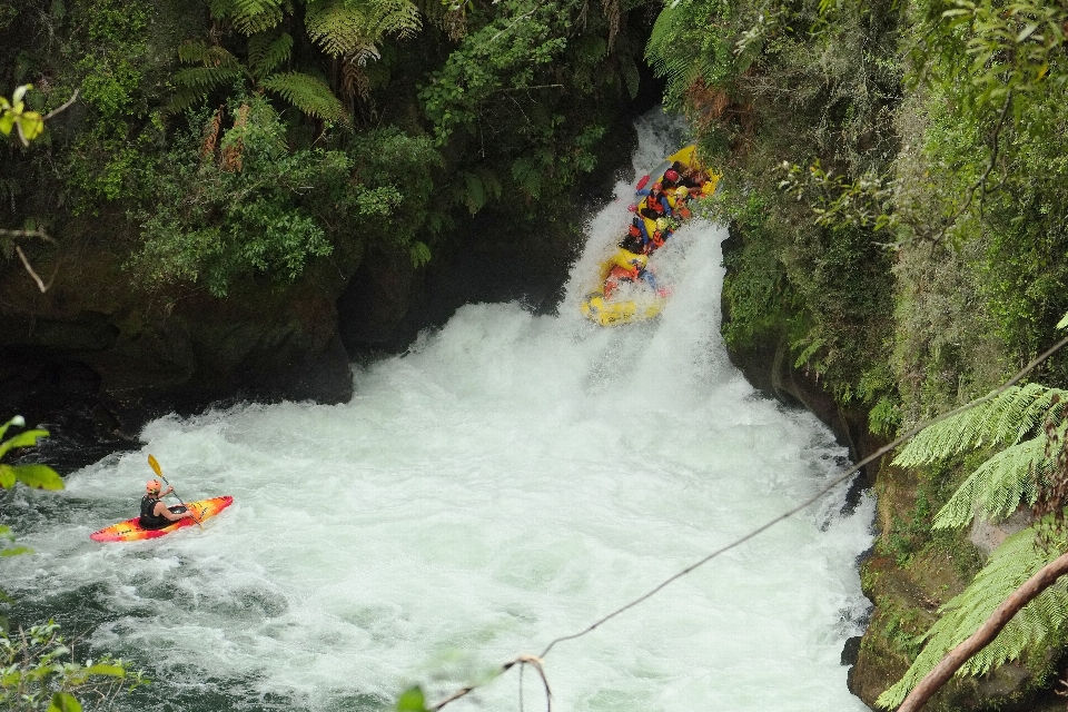 Landscape waterfall fall adventure