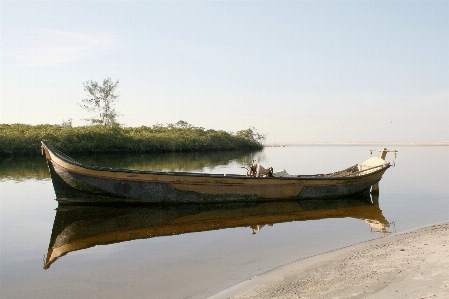 Beach sea nature boat Photo