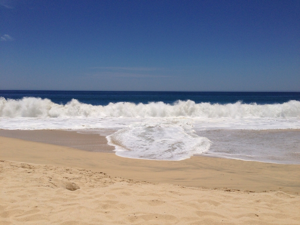 Praia mar costa areia