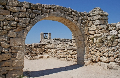 Rock architecture wall monument Photo