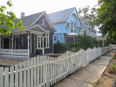 Fence villa house building Photo