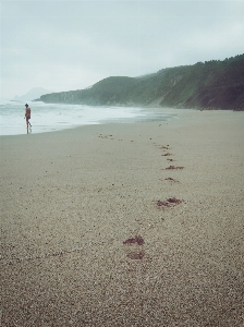 男 ビーチ 海 海岸 写真