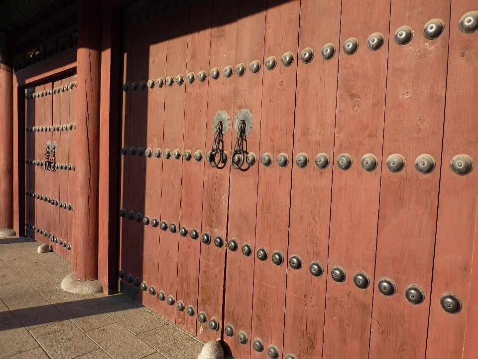 Fence wood wall gate