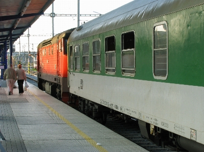 Railway traffic train transport Photo