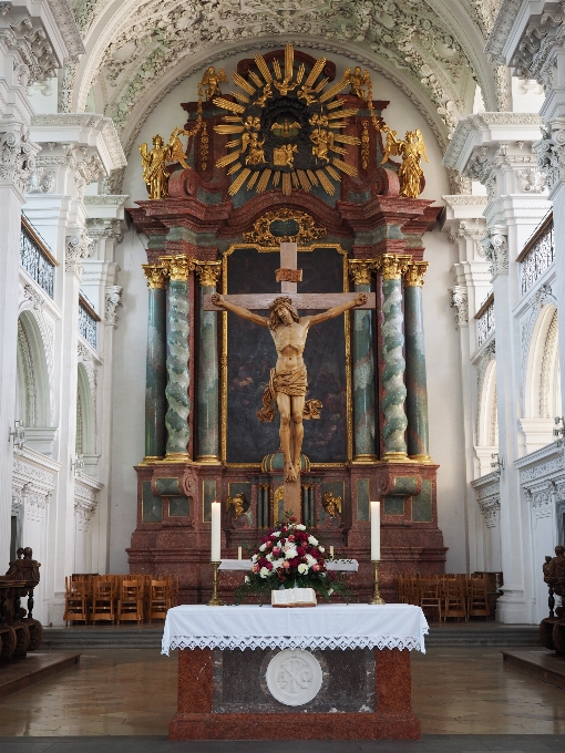 Iç mekan bina kilise katedral