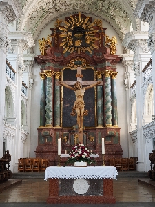 Interior building church cathedral Photo