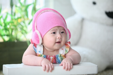 Play headphone child clothing Photo