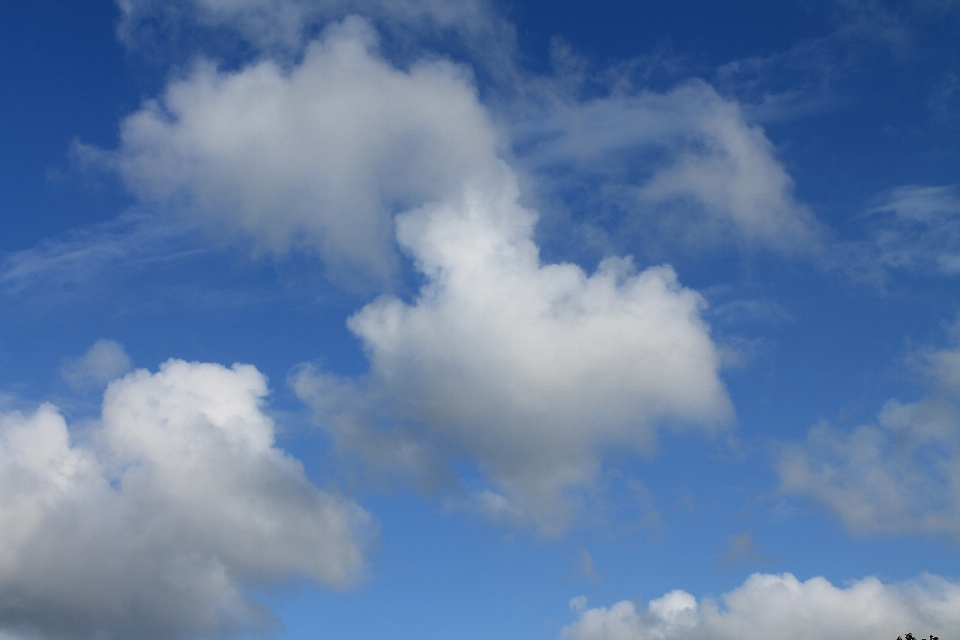 Nuvem céu branco luz solar