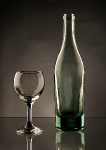 Glass studio drink bottle Photo