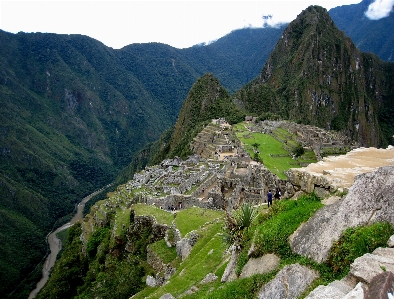 Landscape rock walking mountain Photo