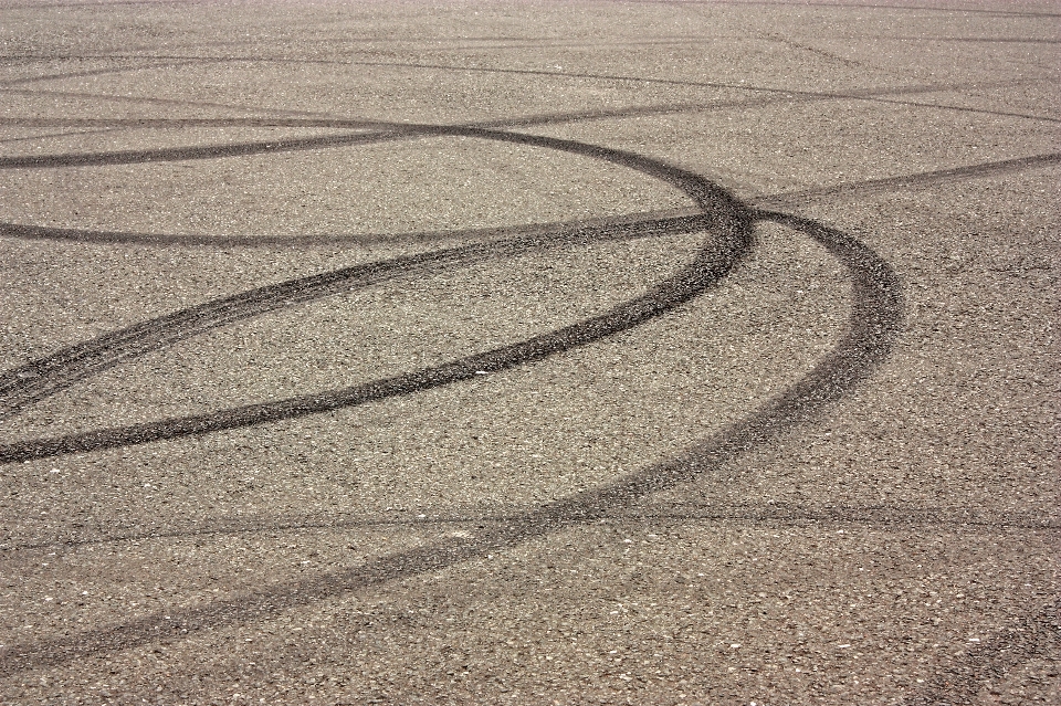 Sand road field floor