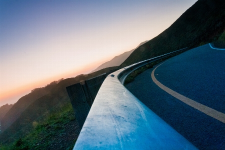 海 地平線 山 空 写真