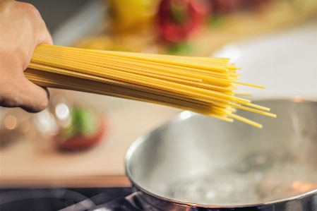 Hand pot dish meal Photo