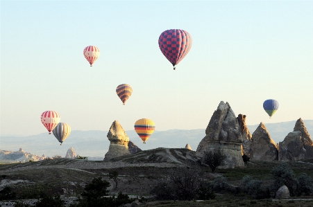 Foto Balon udara pesawat terbang kendaraan