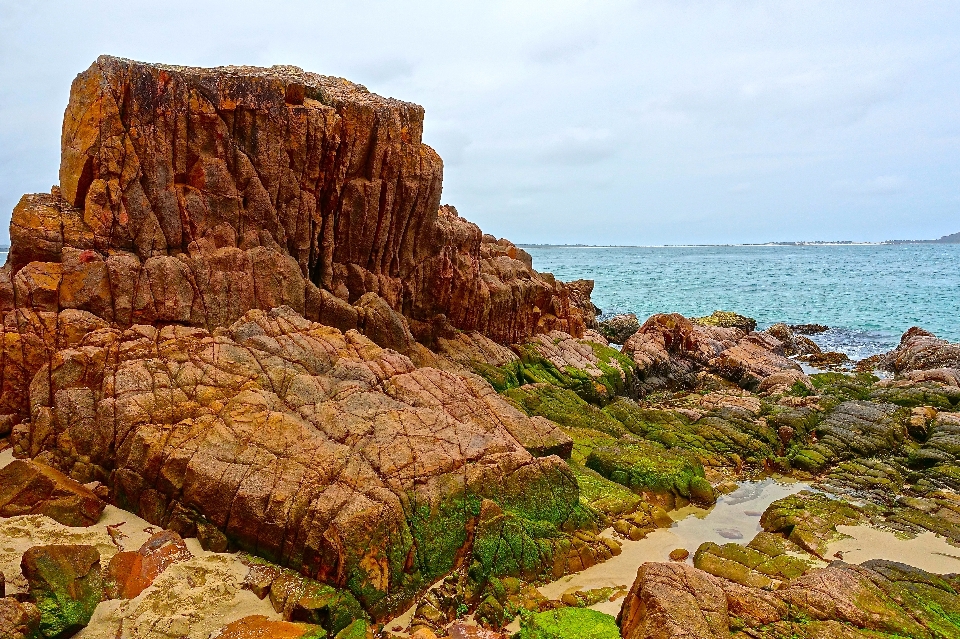 風景 海 海岸 rock