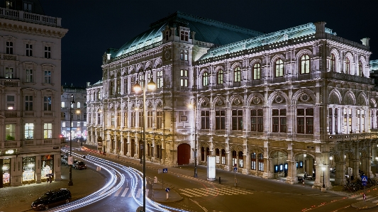 Architecture road street night Photo