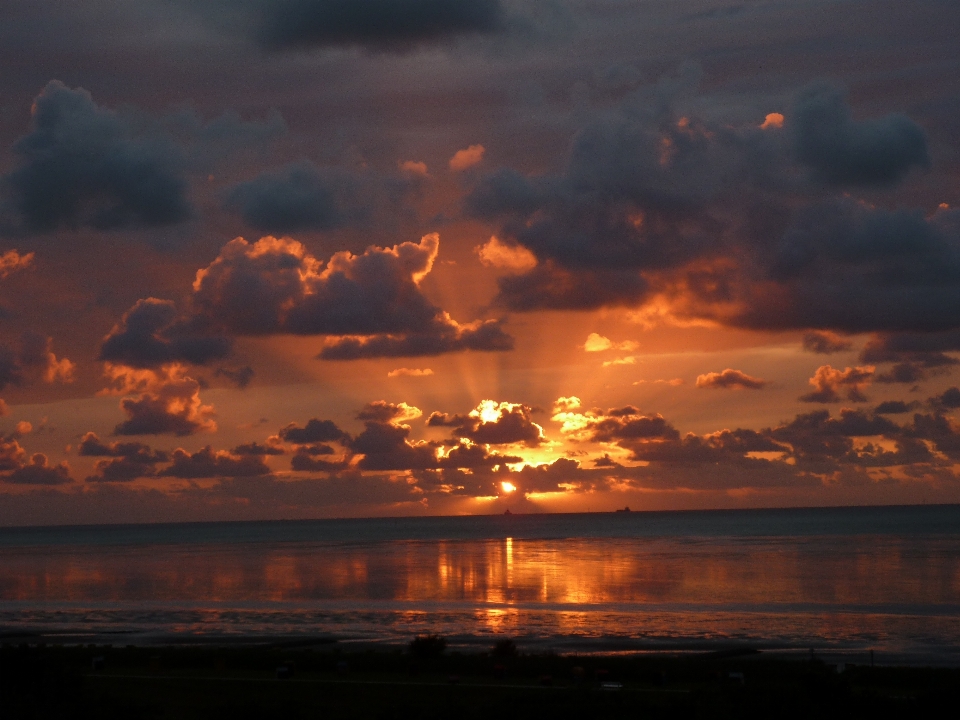 Beach landscape sea coast