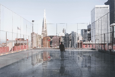 Man architecture skyline photographer Photo