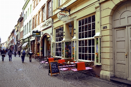 Cafe coffee architecture people Photo