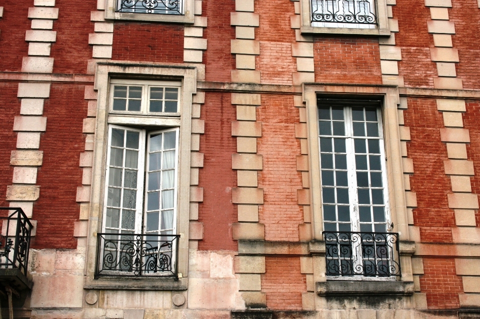 Architecture window building paris