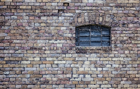 Rock texture window building Photo