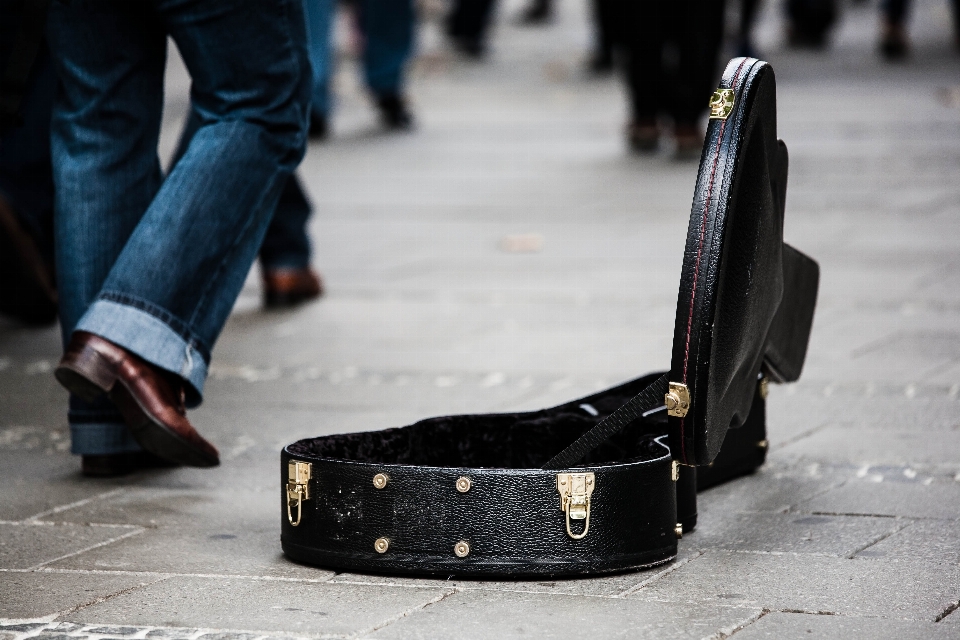 Chaussure musique cuir printemps