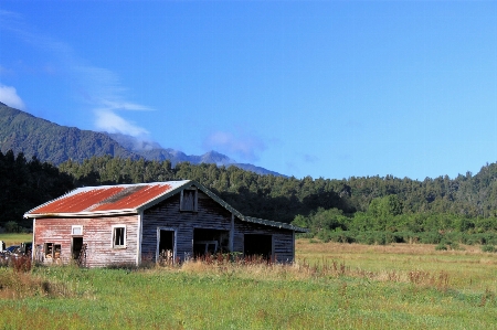 Landscape wilderness mountain field Photo