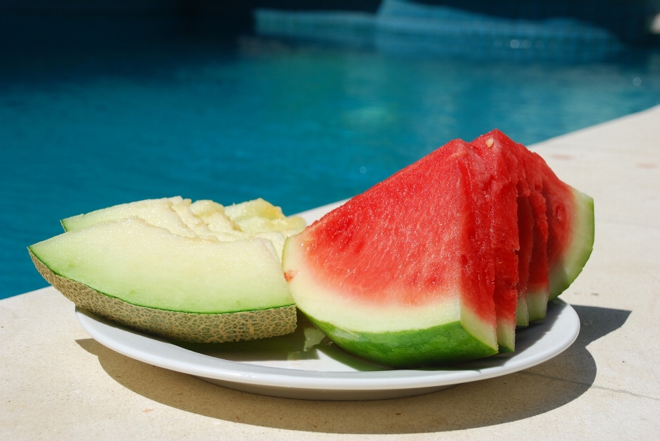 Planta fruta piscina alimento