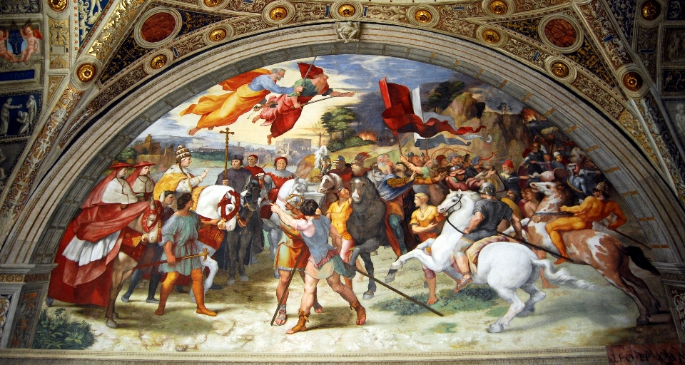 Pittura decorazione natalizia
 vaticano arte