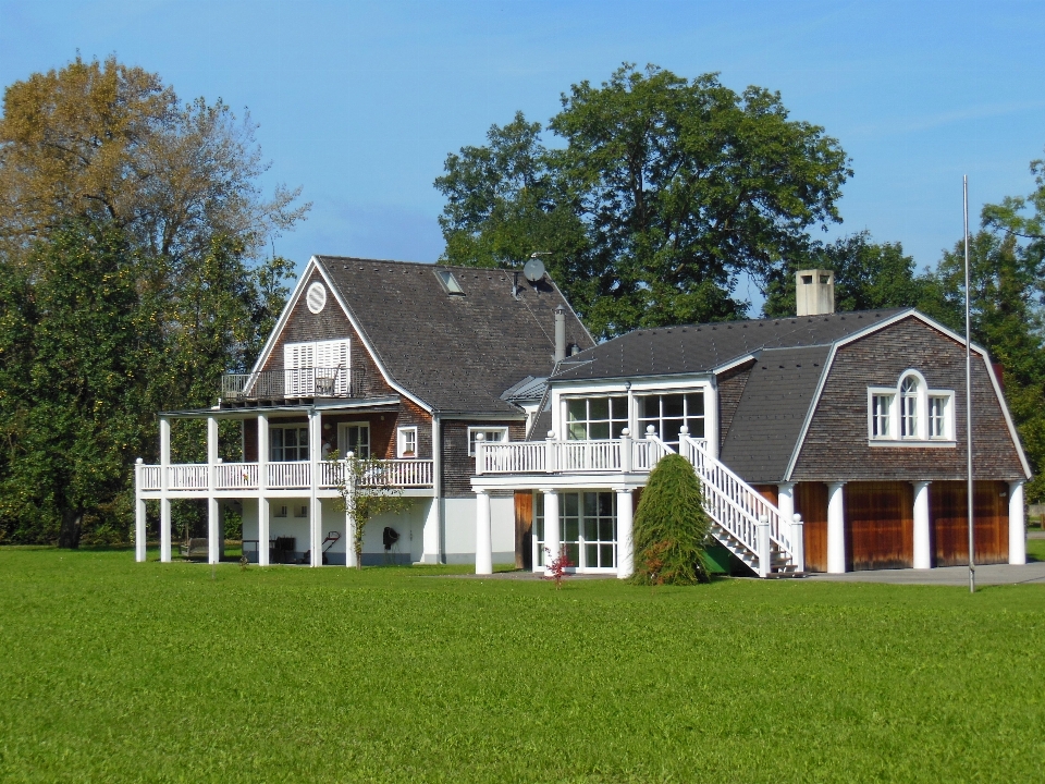 Césped granja prado
 villa