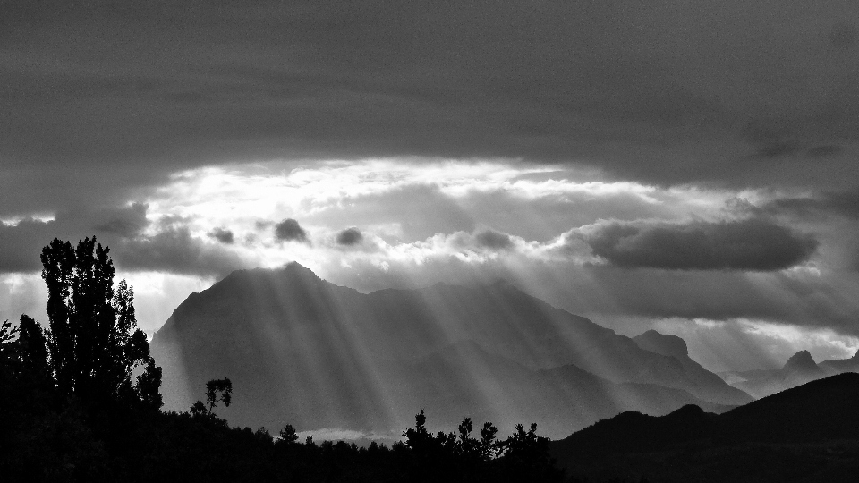 Nature horizon mountain cloud