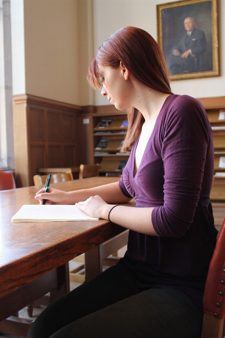 Desk notebook writing table