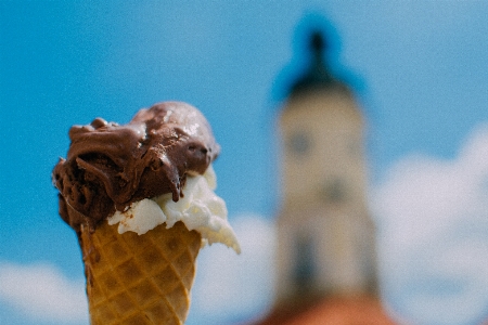 Blur sweet food blue Photo