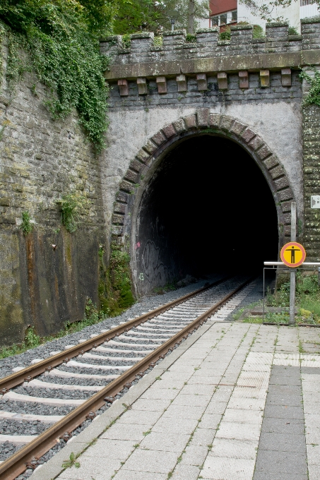 Piste pont former tunnel