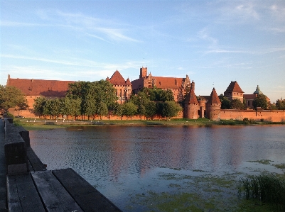 Lake chateau old river Photo