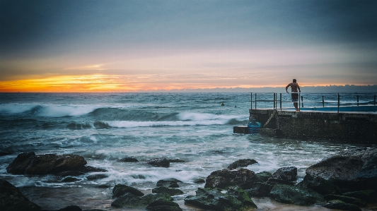 Beach landscape sea coast Photo