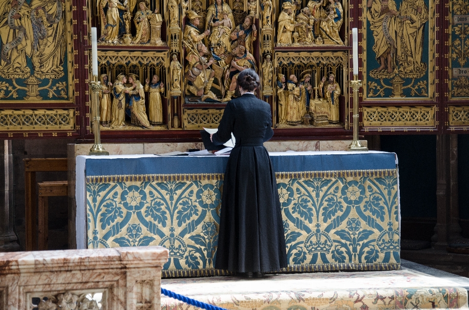 Fêmea catedral inglaterra arte