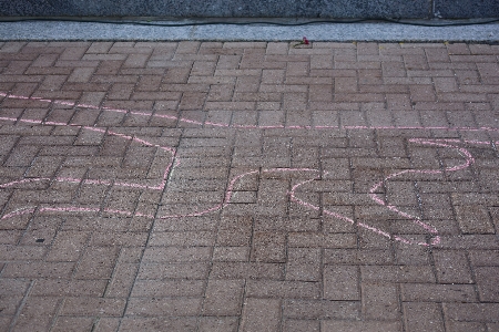 Man outline person street Photo