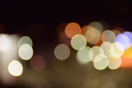 Light bokeh abstract white Photo